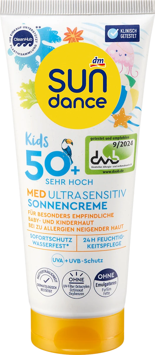 MED ULTRASENSITIV Dečija krema za zaštitu od sunca SPF50, 100 ml