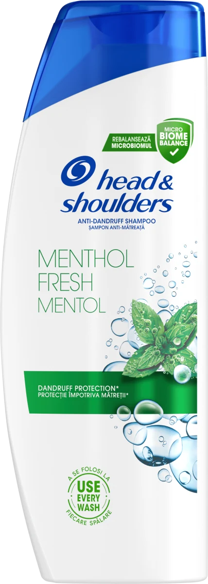 MENTHOL šampon - FRESH MENTOL, 625 ml