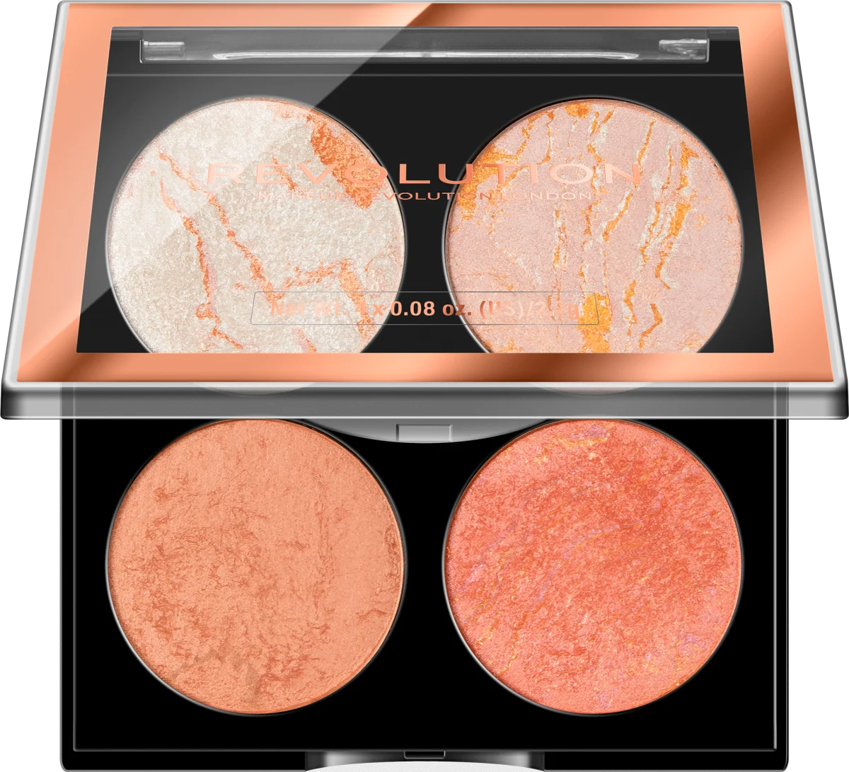 Mini paleta bronzera i hajlajtera, Cheek Kit, Take a Breather, 8,8 g