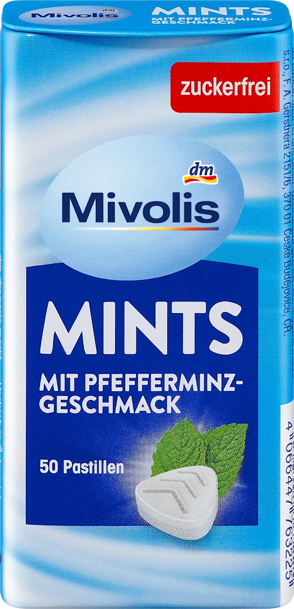 MINTS bombone sa ukusom peperminta, sa zaslađivačima, 35 g