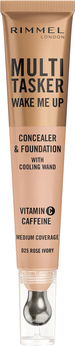 MULTI TASKER WAKE ME UP korektor i puder - 025 ROSE IVORY, 20 ml
