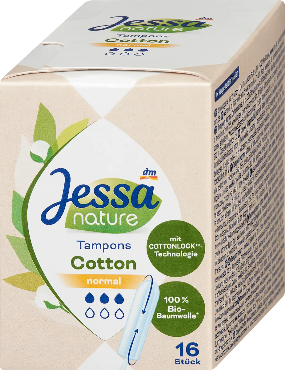 nature Cotton tamponi - normal, 16 kom