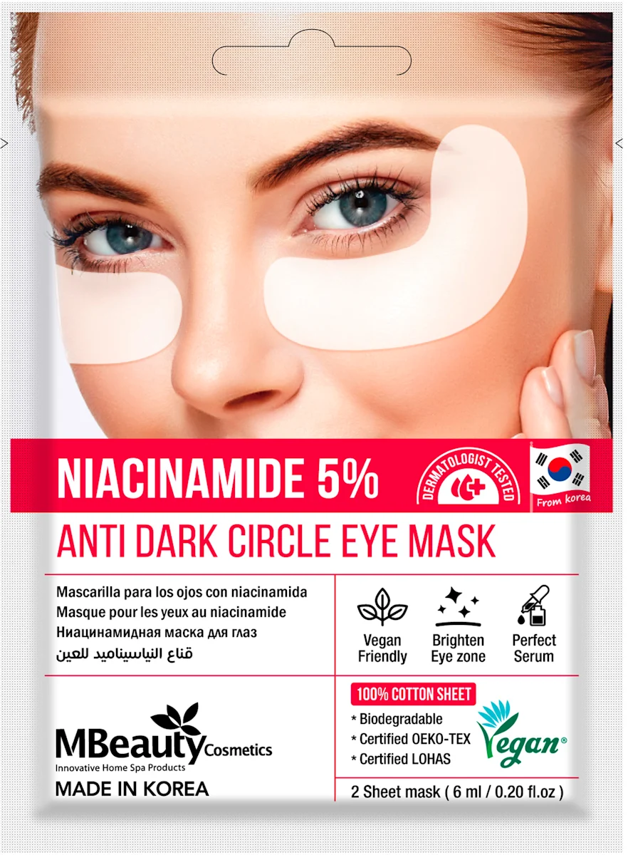 NIACINAMID maska za predeo ispod očiju, 1 kom