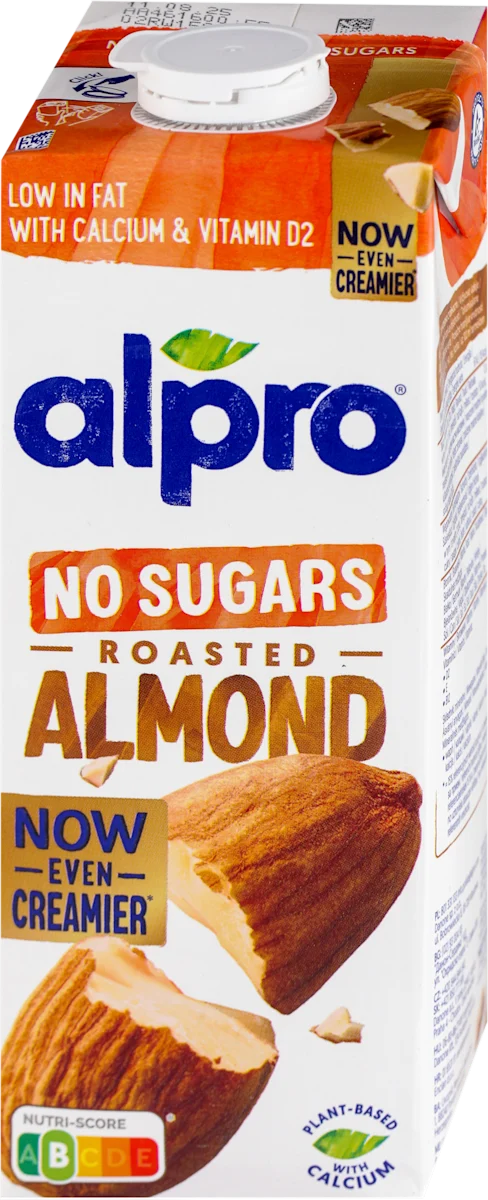 NO SUGARS ROASTED ALMOND - napitak na bazi badema, bez šećera, 1 l