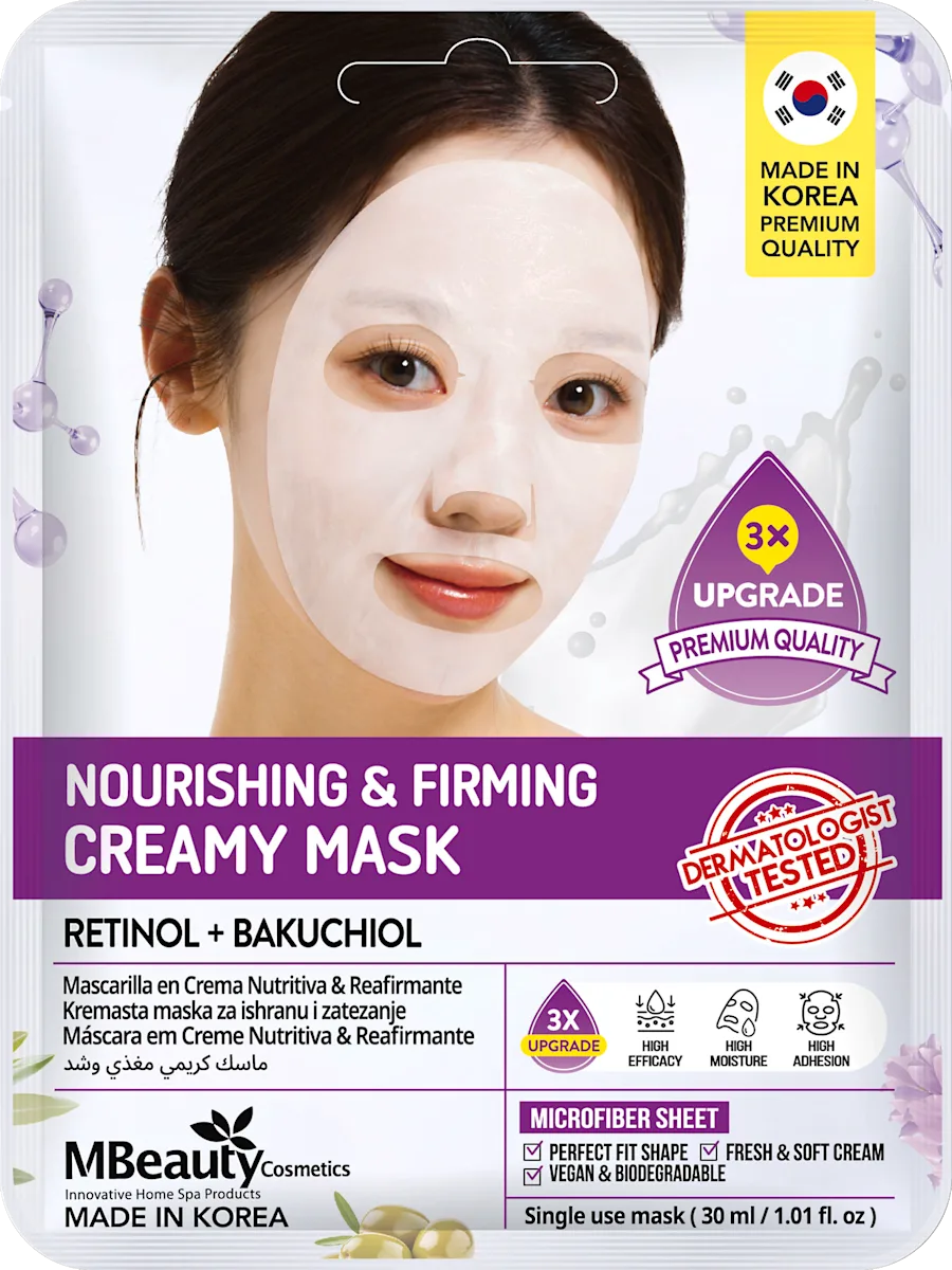 NOURISHING & FIRMING CREAMY maska za nahranjenu i zategnutu kožu lica, 1 kom