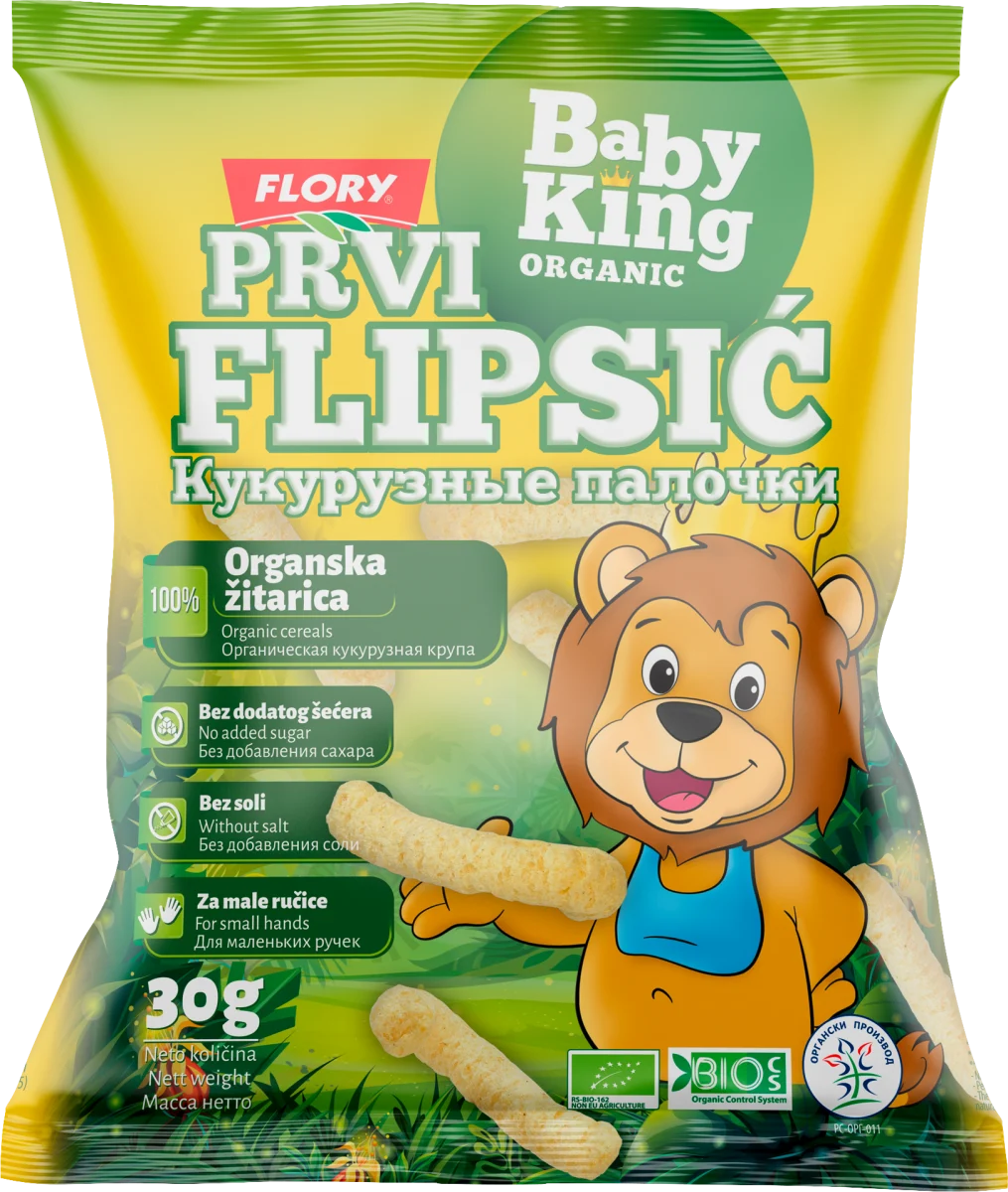 ORGANIC PRVI FLIPSIĆ, od 6. meseca, 30 g