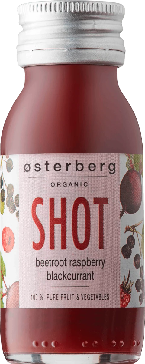 ORGANIC SHOT - cvekla, malina i crna ribizla, 60 ml