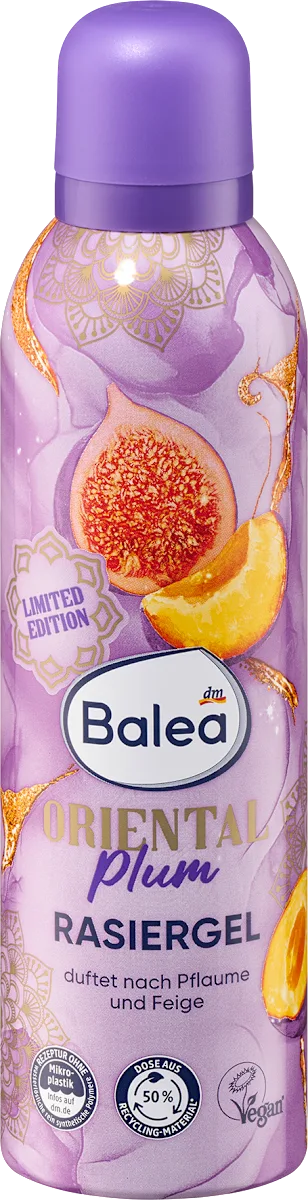 Oriental Plum gel za brijanje, 200 ml