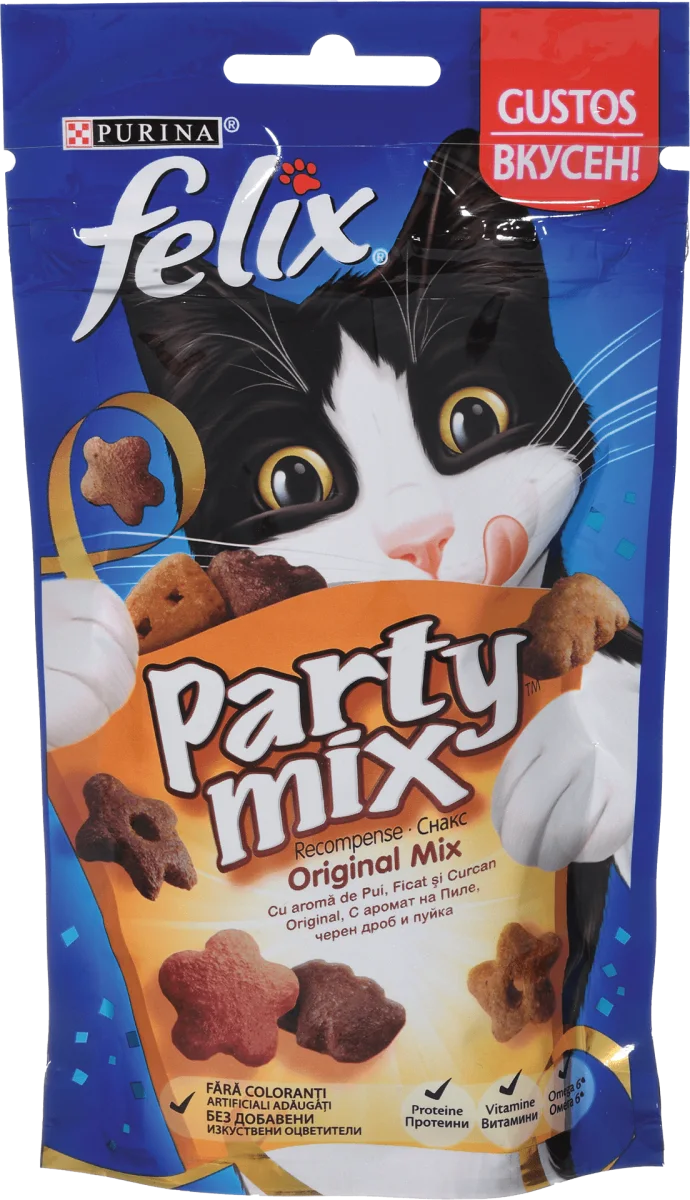 Party Original mix hrana za mace - piletina, džigerica i ćuretina, 60 g
