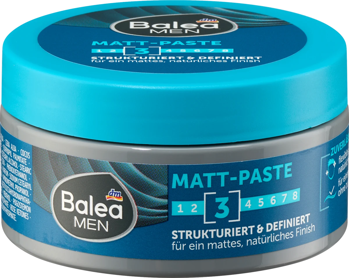 Pasta za stilizovanje kose sa mat efektom, jačina: 3, 100 ml