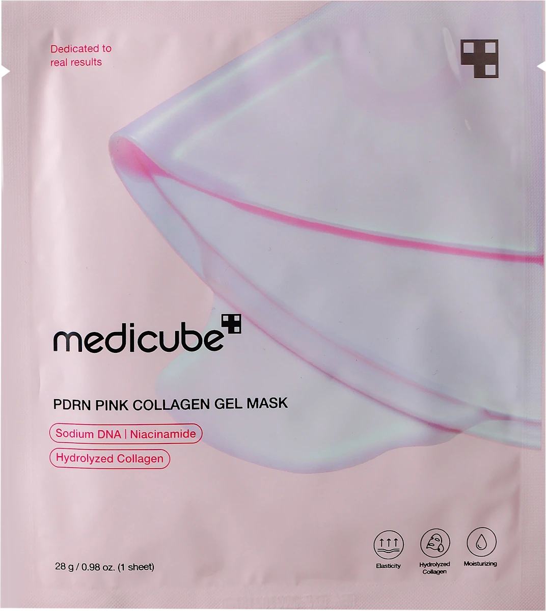 PDRN pink colagen maska za lice, 28 g