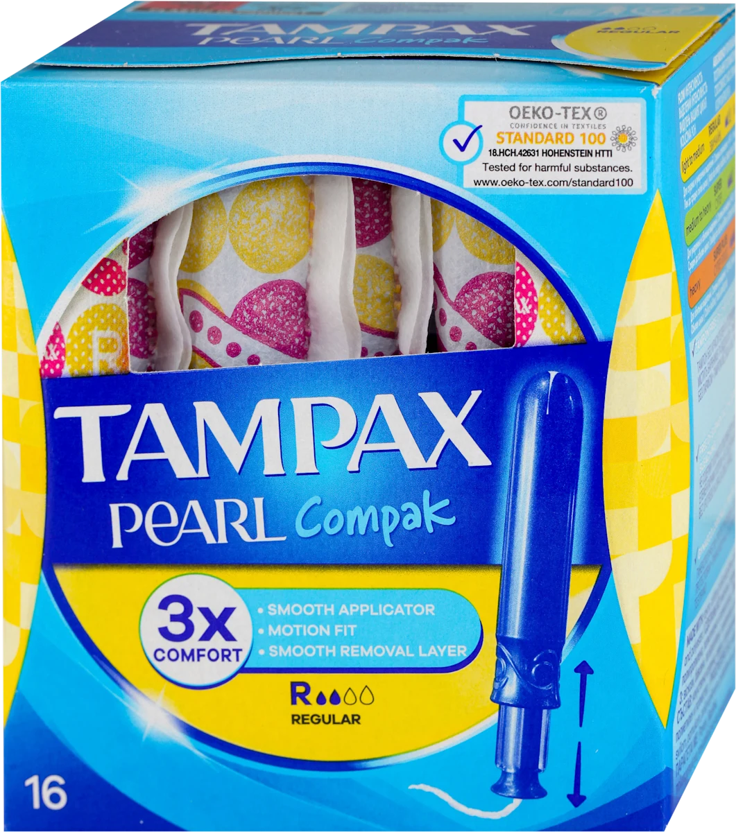 Pearl Compak, REGULAR, tamponi, 16 kom