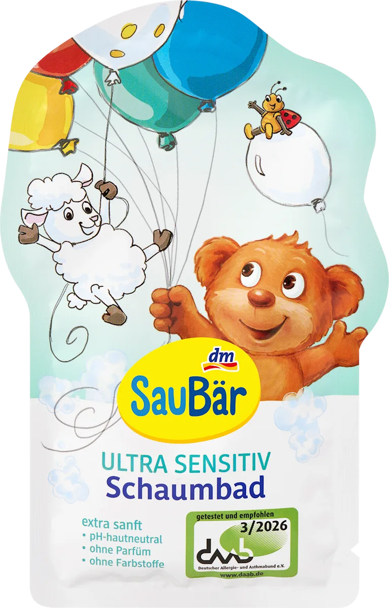 Penušava kupka Ultra Sensitiv, 40 ml