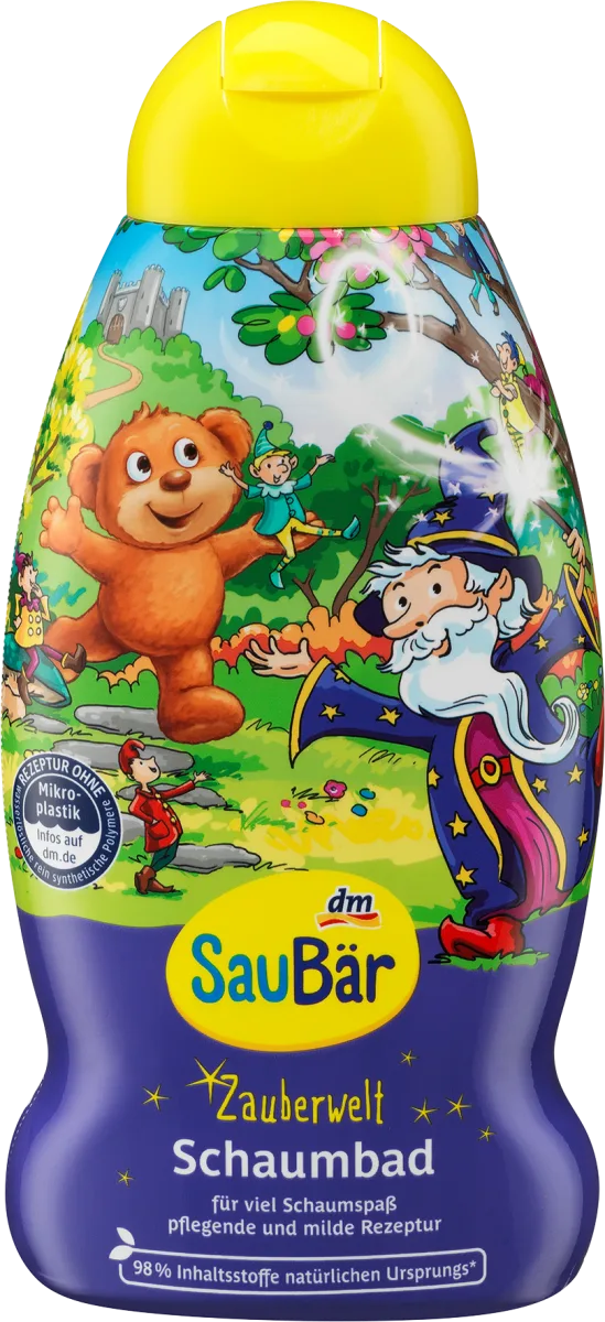 Penušava kupka za decu, čarobni svet, 500 ml