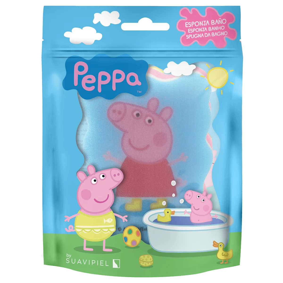 Peppa pig - sunđer za kupanje, 1 kom