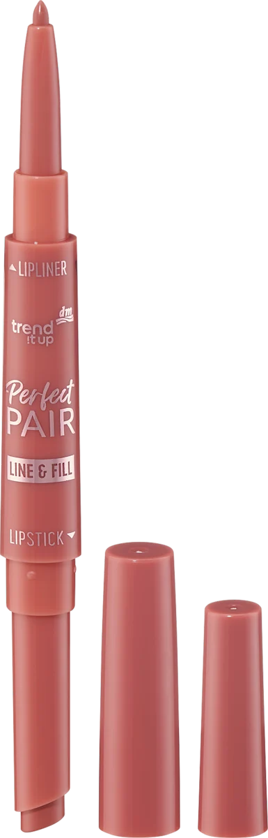 Perfekt PAIR LINE & FILL olovka i ruž za usne - 510 Cool Nude Pink, 1 kom