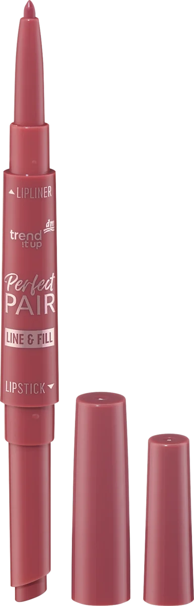 Perfekt PAIR LINE & FILL olovka i ruž za usne - 520 Dark Rose Pink, 1 kom