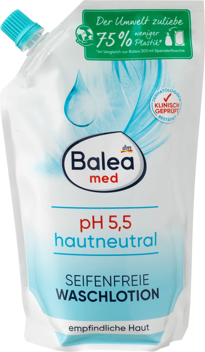 pH 5,5 Losion za pranje bez sapuna, za osetljivu kožu - dopuna, 500 ml