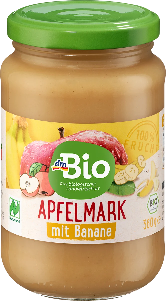Pire, jabuka i banana, 360 g