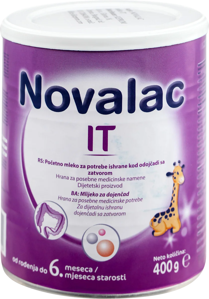 Početno mleko za potrebe ishrane kod odojčadi sa zatvorom, od rođenja do 6. meseca starosti, 400 g