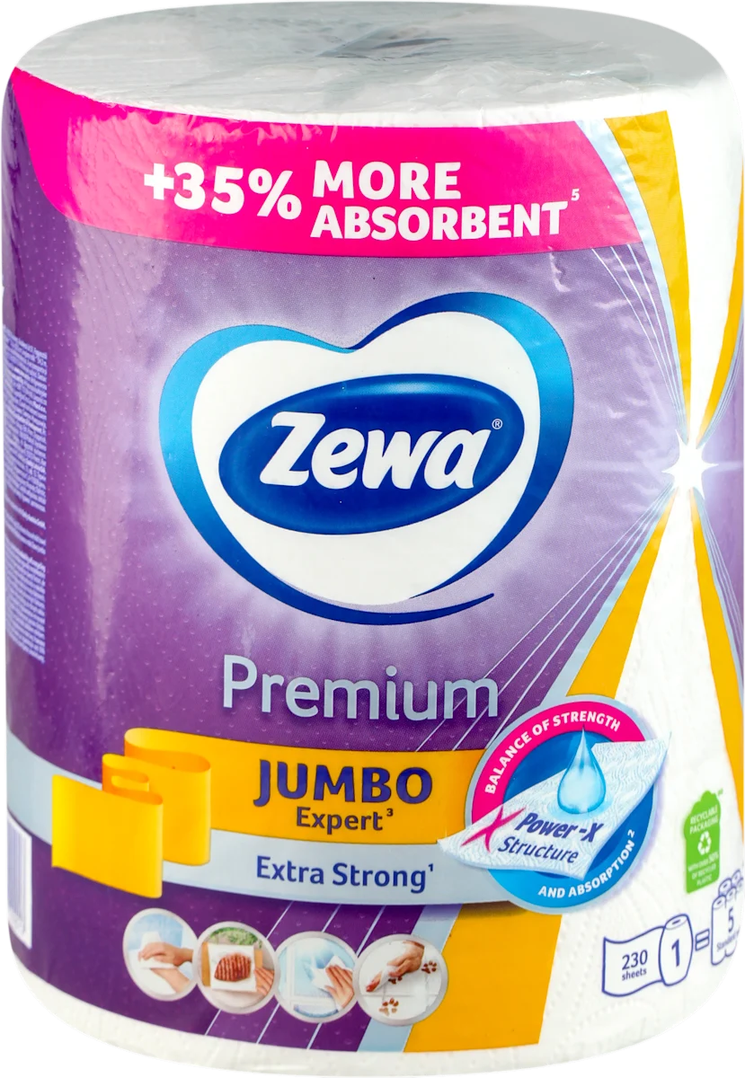 Premium Jumbo Expert papirni ubrusi, 3-slojni, 1 kom