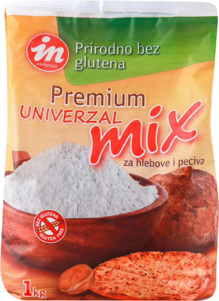 Premium UNIVERZAL mix za hlebove i peciva, 1 kg