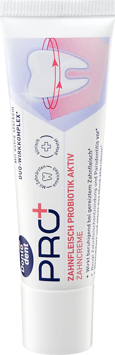 PRO+ PROBIOTIK AKTIV pasta za zube i desni - putna ambalaža, 20 ml