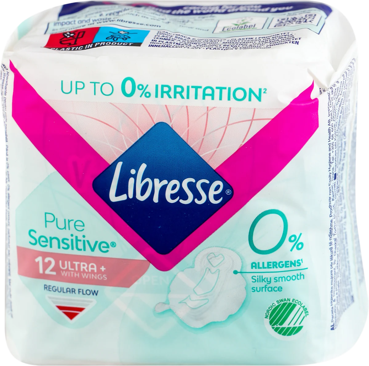 Pure Sensitive Ultra ciklusni ulošci sa krilcima, 12 kom