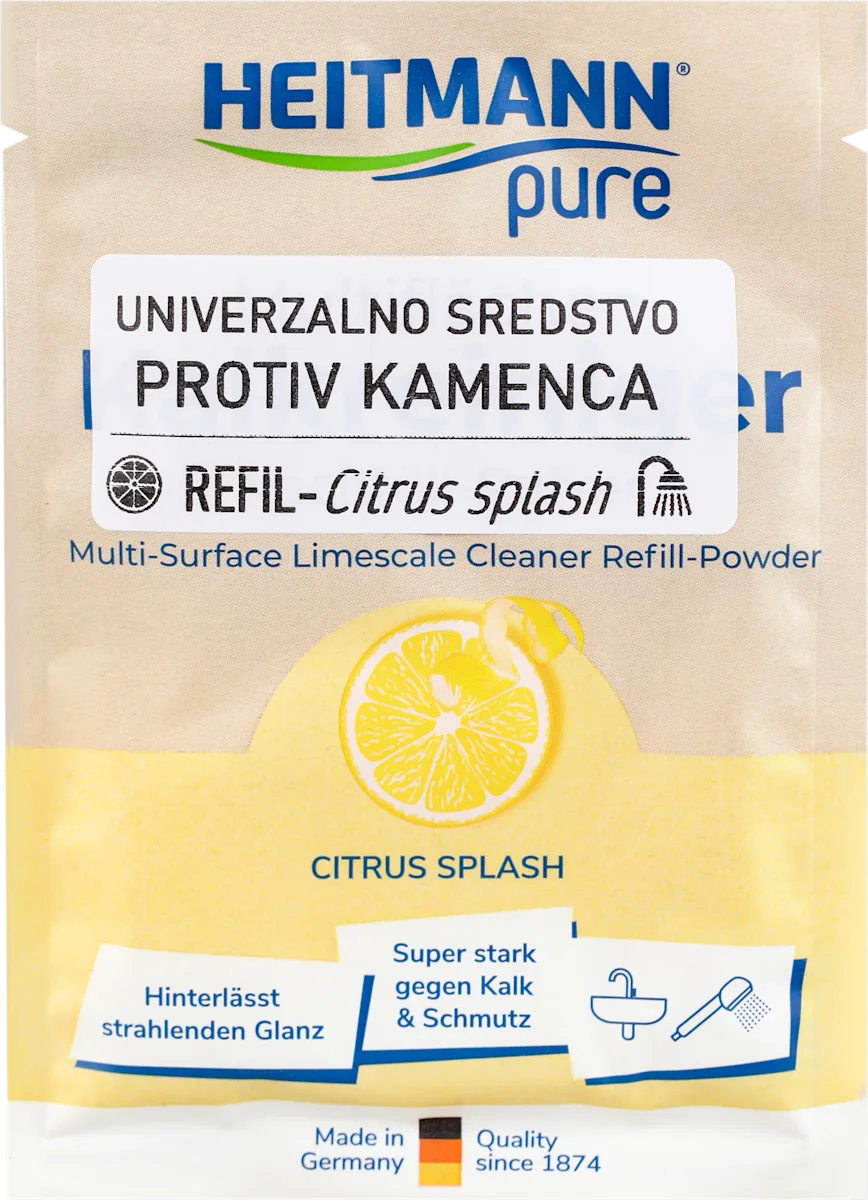 pure UNIVERZALNI SREDSTVO PROTIV KAMENCA REFILL - Citrus splash, 25 g