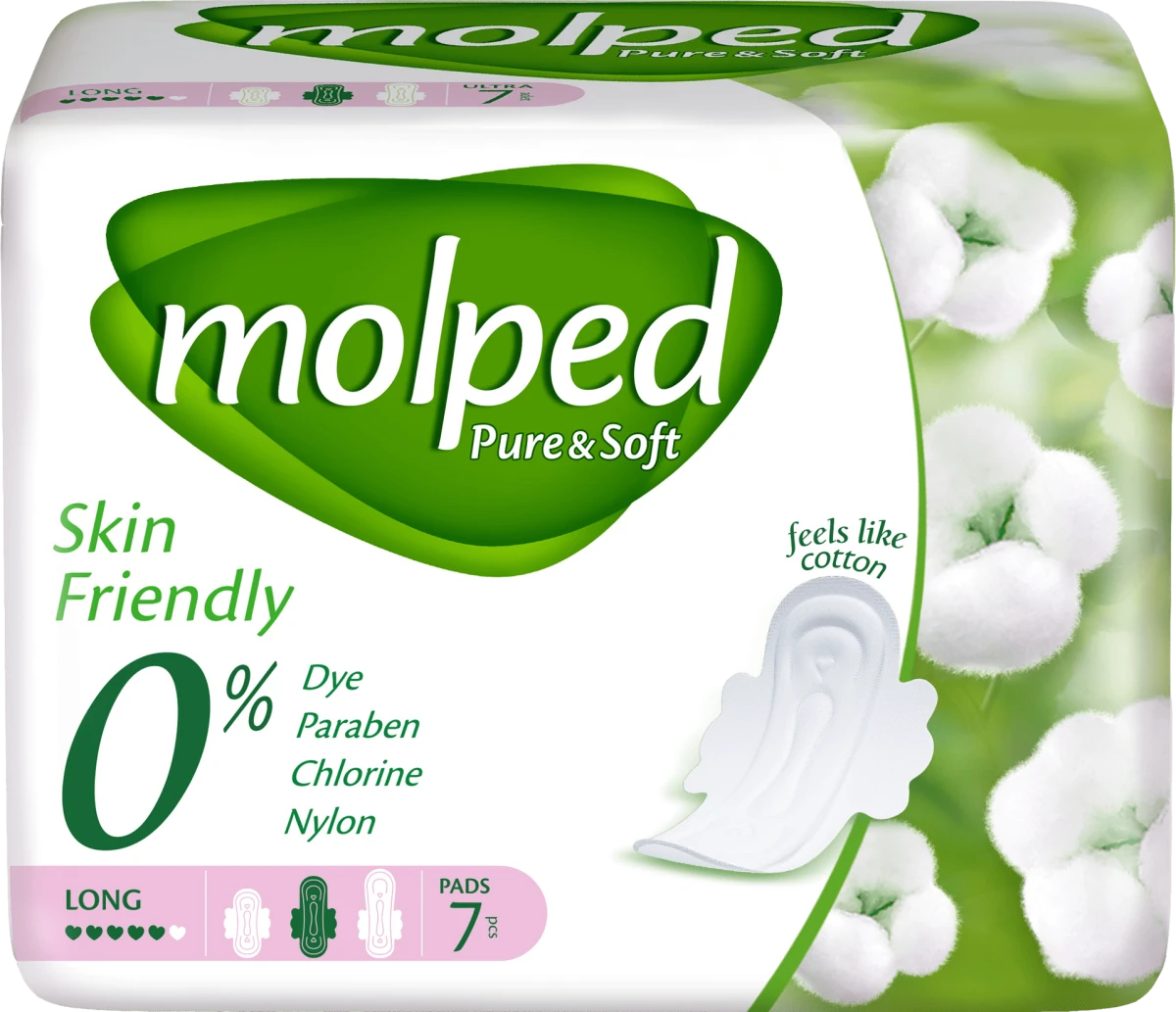 Pure&Soft higijenski ulošci - Long, 7 kom
