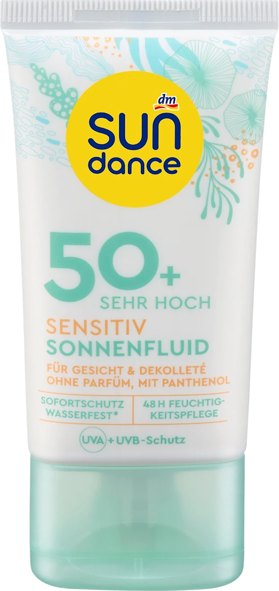 SENSITIV fluid za zaštitu od sunca kože lica i dekoltea, SPF 50+, 50 ml