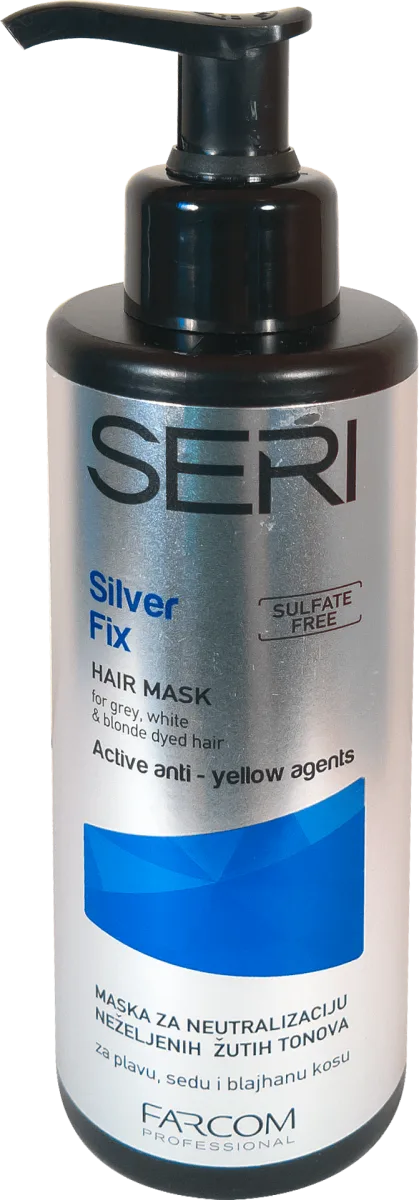 SERI Silver Fix maska za kosu, 300 ml