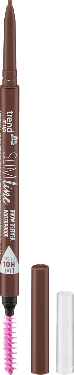 SLIM line definer vodootporna olovka za obrve - 030 Medium Brown, 1 kom