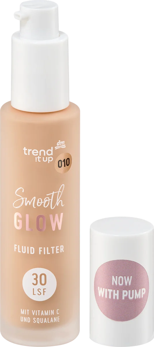 Smooth GLOW FLUID FILTER tečni puder - 010, 30 ml