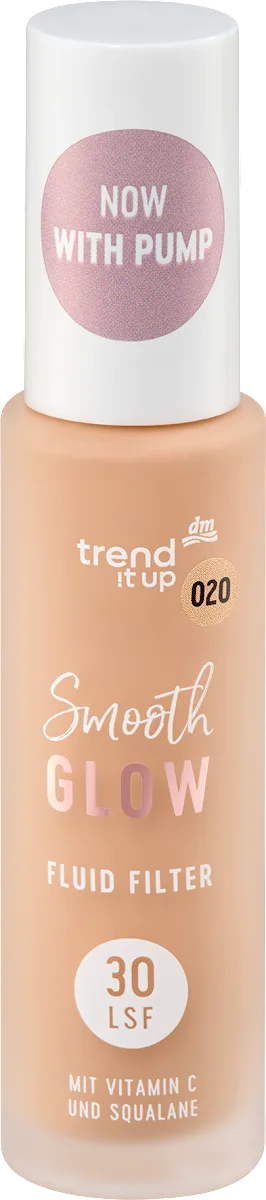 Smooth GLOW FLUID FILTER, tečni puder - 020,