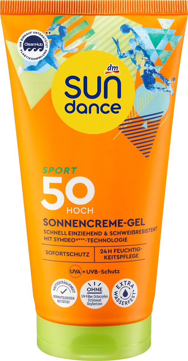 Sport krem-gel za sunčanje - SPF 50, 150 ml