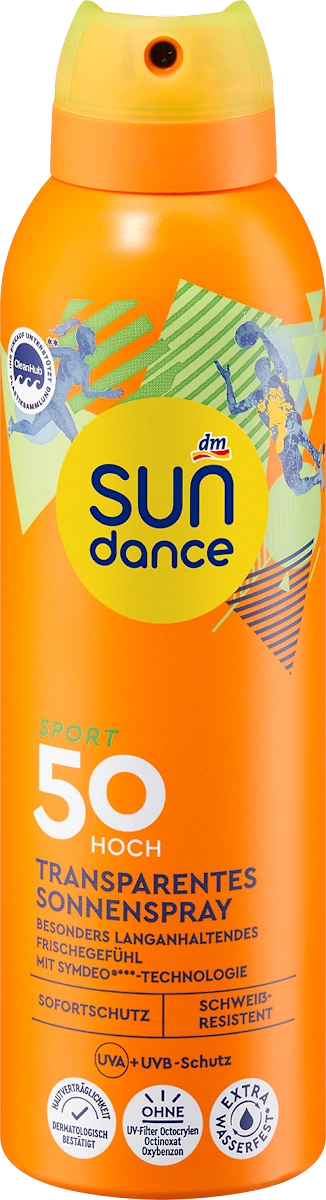 SPORT transparentni sprej za zaštitu od sunca, SPF 50, 200 ml