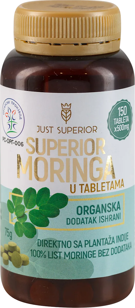 SUPERIOR MORINGA u tabletama, 150 Tableta