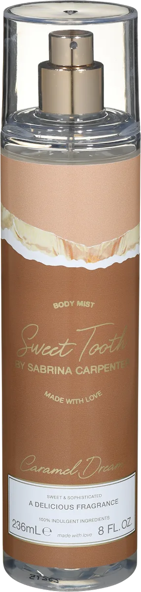 Sweet Tooth Caramel Dream body mist, 236 ml