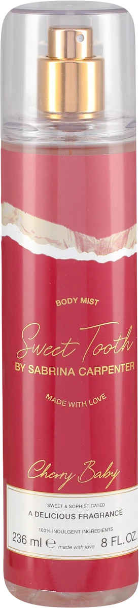 Sweet Tooth Cherry Baby body mist, 236 ml