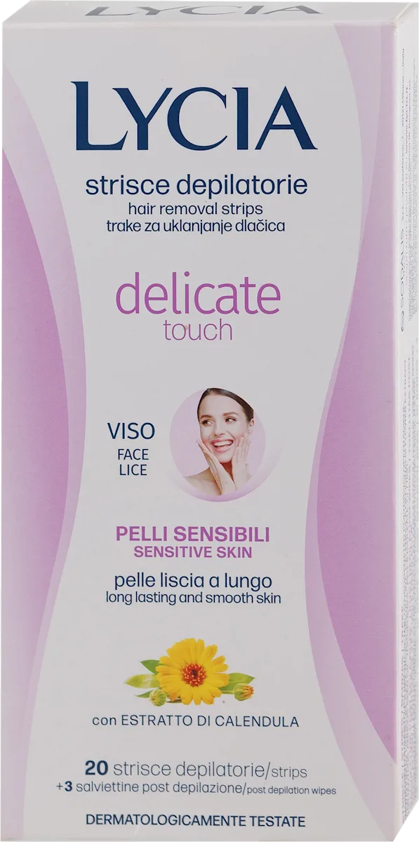 Trake za depilaciju lica - nežan dodir, 20 kom
