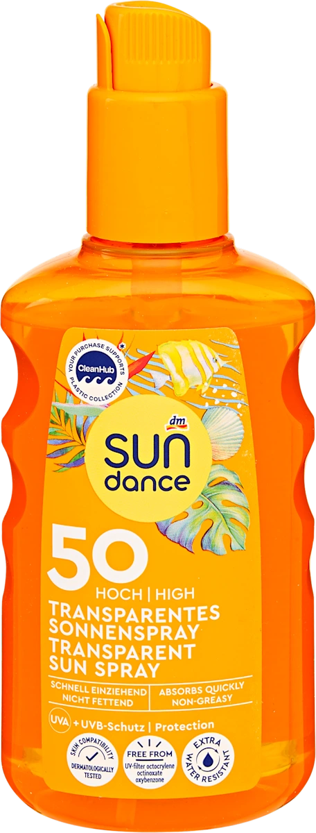 Transparentni sprej za zaštitu od sunca, SPF 50, 200 ml