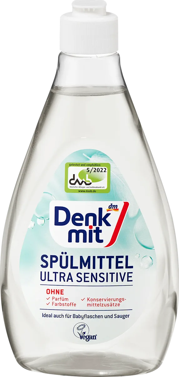 ULTRA SENSITIVE Detergent za pranje sudova, 500 ml