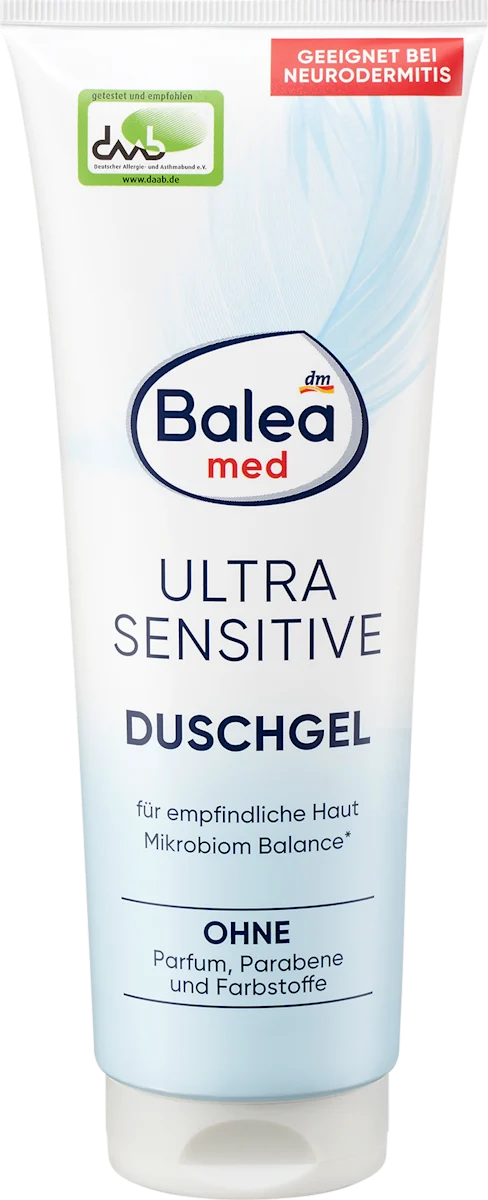 ULTRA SENSITIVE gel za tuširanje, 250 ml