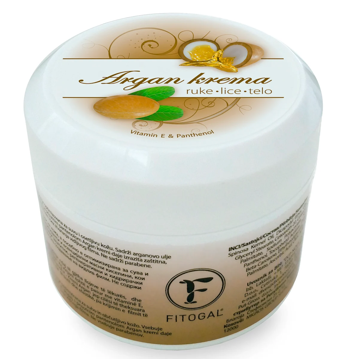 Univerzalna Argan krema - ruke, lice, telo, 150 ml