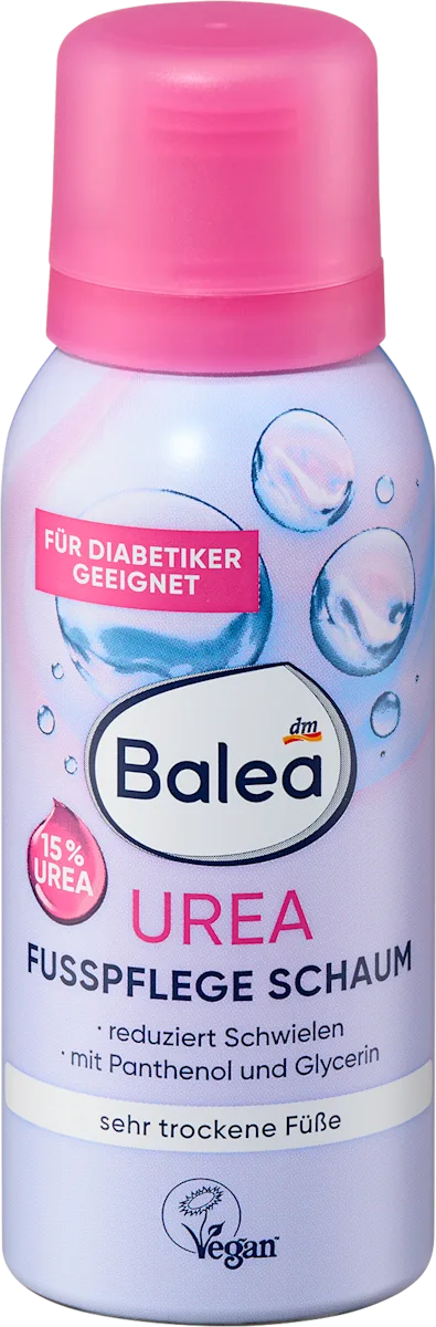 Urea pena za stopala sa pantenolom i glicerinom, 100 ml