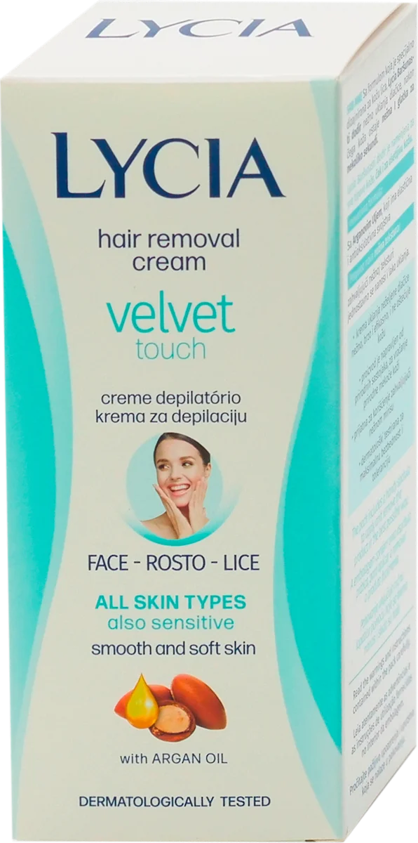 Velvet touch krema za depilaciju lica, 50 ml