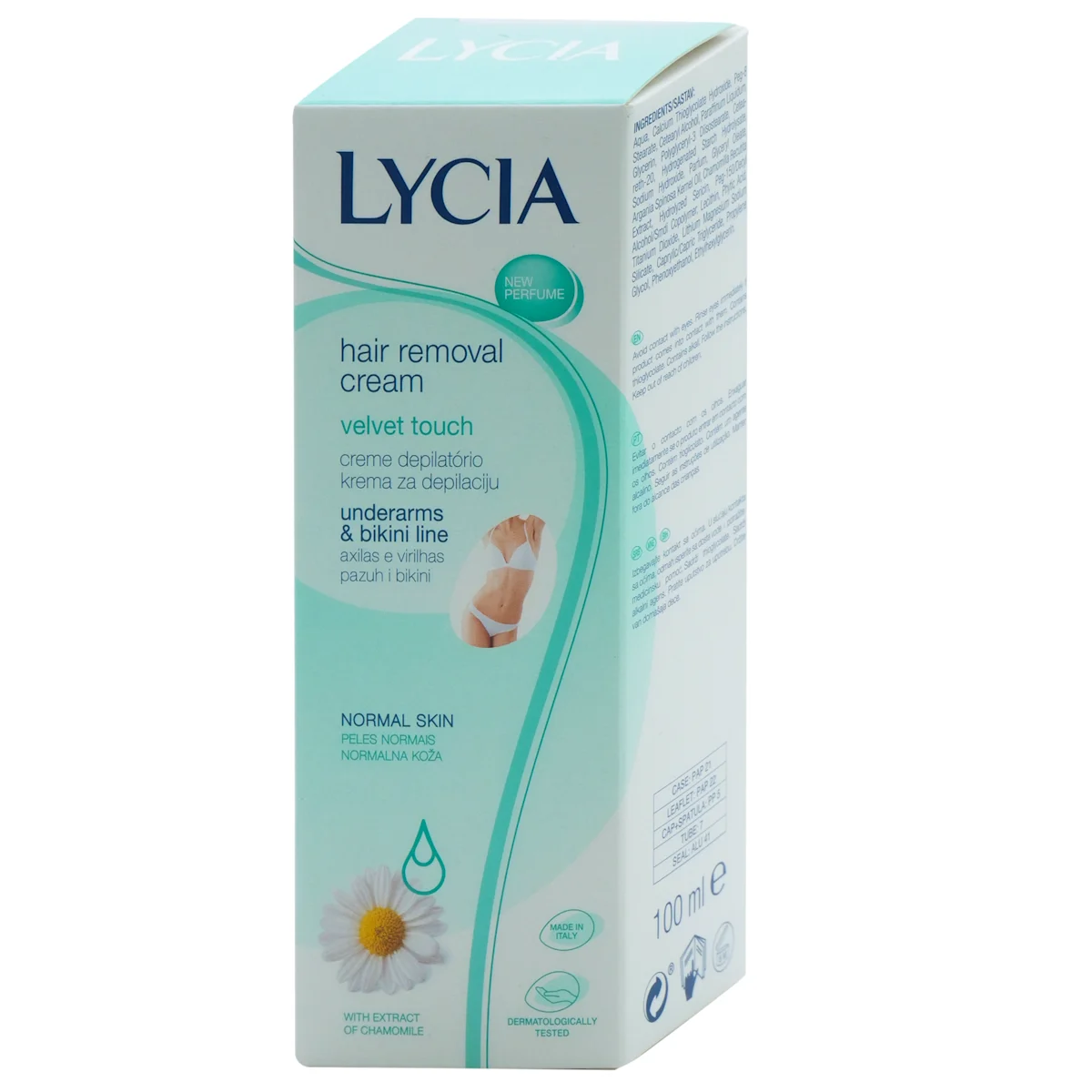 Velvet touch krema za depilaciju pazuha i bikini zone, 100 ml