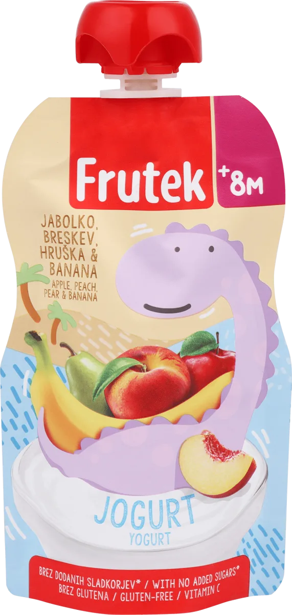 Voćna kašica sa jogurtom, od 8. meseca, 100 g