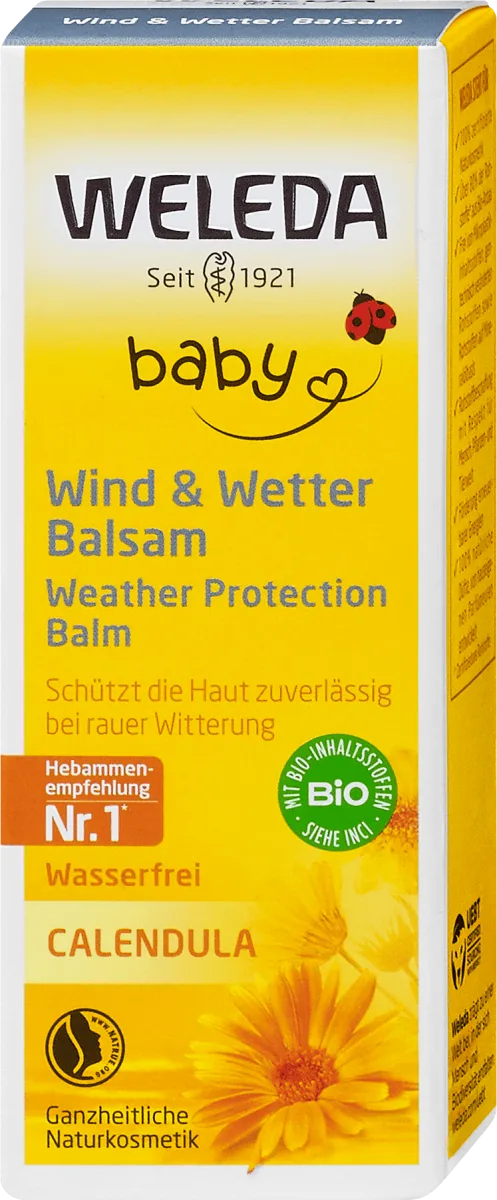 Wind & Wetter zaštitni balzam za lice beba , od nevena, 30 ml